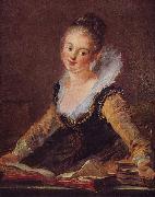 Jean Honore Fragonard Die Lesende oil